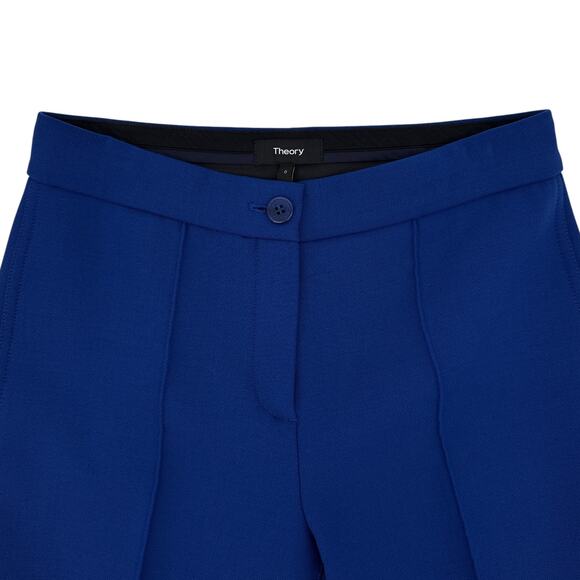THEORY Cardinal Trouser in Cosmic Blue Size 0 - Picture 8 of 11